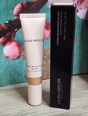 Laura Mercier Tinted Moisturizer Blush Soleil (Shimmering Warm Gold) NIB!!
